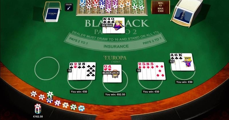 Chơi Xì Dách ăn tiền từ cấp độ thấp nhất trên Blackjack Legends